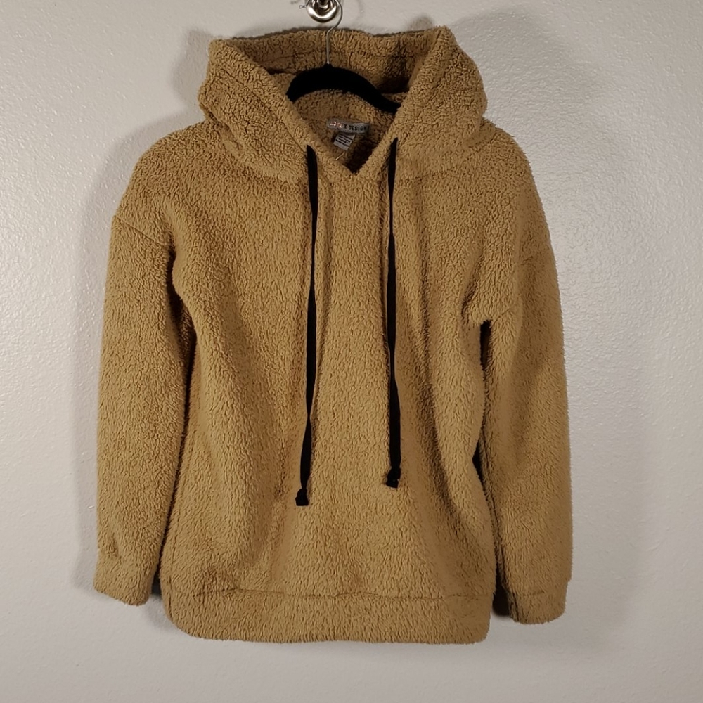 Love by Design pullover Teddie Bear Hoodie mocha